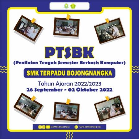 Kegiatan Penilaian Tengah Semester Berbasis Komputer (PTSBK) 